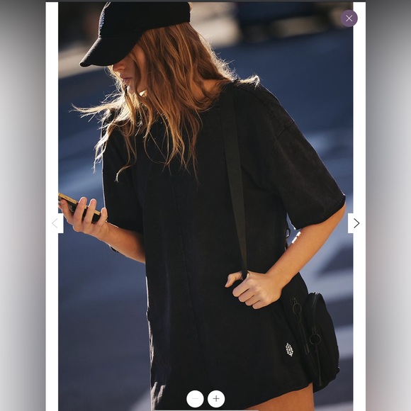 Free People Hot Shot Tee Romper - Picture 4 of 5